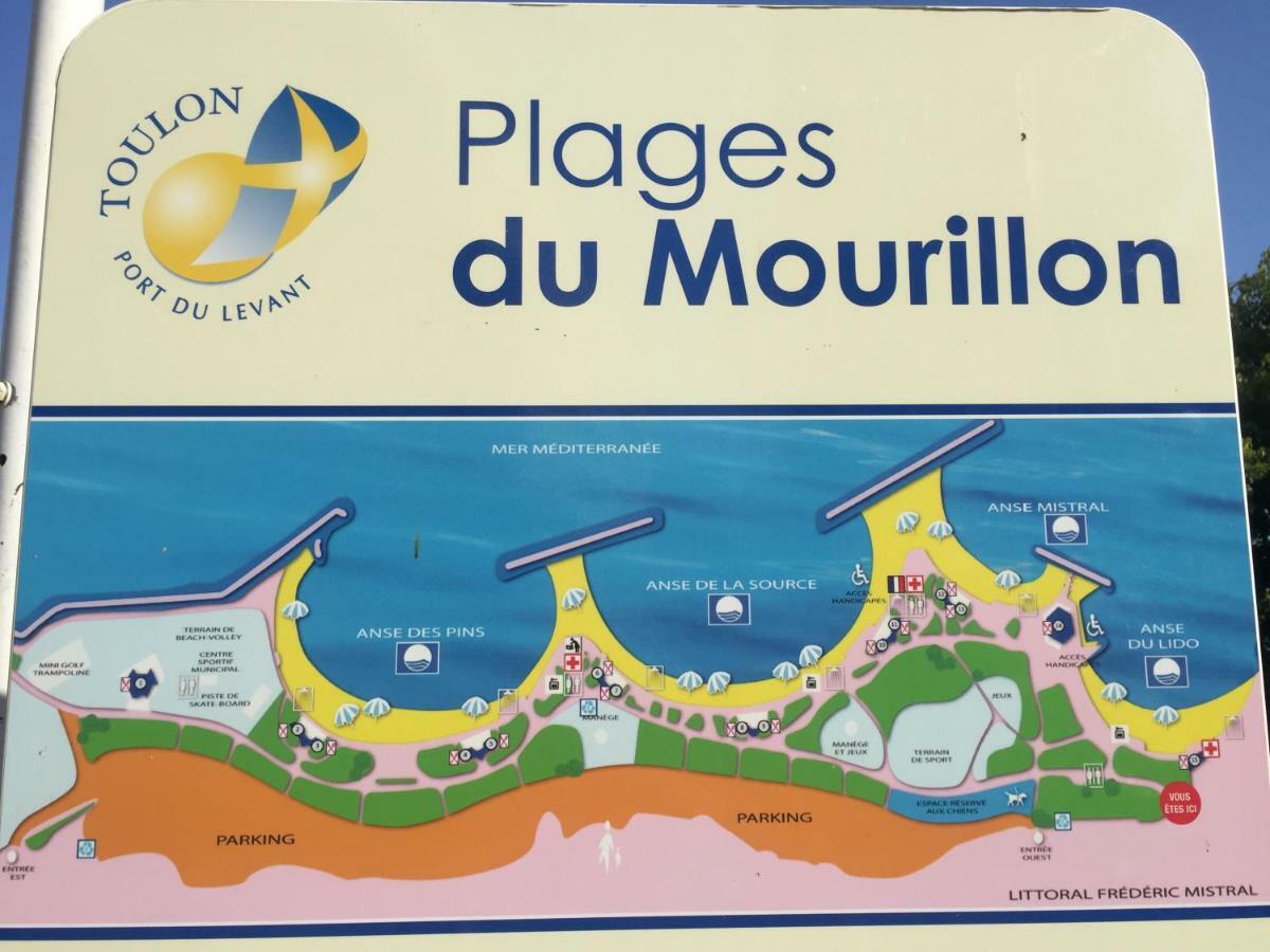 Le Suffren, Ventile ,Wifi, A 100 M De La Plage Toulon Eksteriør billede